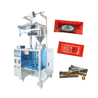 Machine de remplissage verticale compacte multifonctionnelle pour bâtonnets de miel, avec scellage automatique 3/4/3 côtés, pour ketchup, pâte de piment, jus et liquides