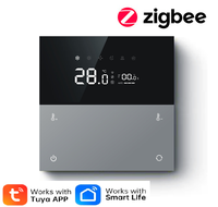 Thermostat mural intelligent Tuya Zigbee, panneau tactile sans fil, interrupteur de température, gadgets pour maison intelligente, compatible avec l'application Smart Life