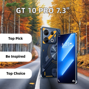 Smartphone Original GT 10 PRO 7,3 Pouces Débloqué Android 16 Go + 1 To Double SIM 50 Mpx + 108 Mpx 10 Cœurs Plein Écran HD LTE Anglais - Product Image 2