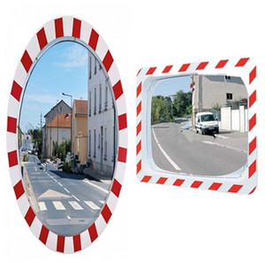 Miroir de sécurité de 80 cm, miroir concave et convexe pour intérieur et extérieur, miroir convexe pour intersection routière, miroir grand angle - Product Image 1