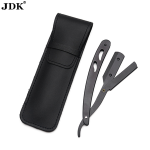 JDK Men Shaving <strong>Razors</strong> Classic Metal Handle Barber <strong>Razors</strong> <strong>Sharpened</strong> Preliminary Stainless Steel <strong>Razor</strong> - Product Image 4