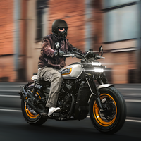 Moto AQS401 à double cylindre 401cc avec transmission automatique et régulateur de vitesse