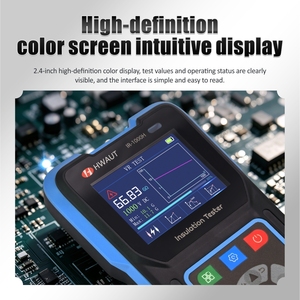 IR-1000H Professional Insulation <strong>Resistance</strong> Meter Megohmmeter Shaker DC1000V HighVoltage IR, PI, DAR, VR - Product Image 5