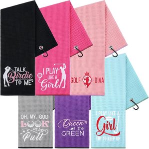 Serviette de <span class=keywords><strong>golf</strong></span> en microfibre gaufrée avec aimant et crochet, personnalisable avec logo, durable et légère, pour le sport et les voyages de <span class=keywords><strong>golf</strong></span> - Product Image 3