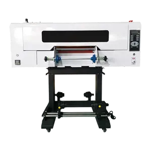 Small UV PET Film Transfer Printing Machine Golden Foil Film Laminating 2 in 1 Gold A4 A3 Sticker UV DTF Printer