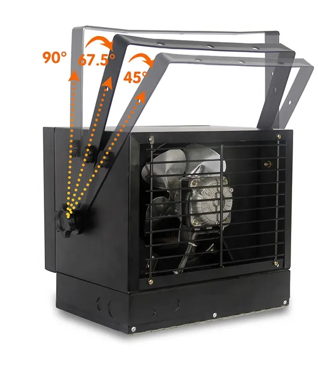 3000W/4000W/5000W Ceiling mount heater warmer for workshop basement with adjustable thermostat