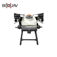 Drone agricole intelligent BRO U20, kit de châssis pulvérisateur 4 axes, UAV pliable haute productivité 20L, capacité de charge 20kg, MTOW 25kg+, pour cultures