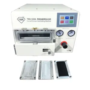 TBK-508A Vakuum Laminieren Maschine Mit 9 pcs Mold Für Samsung S7 Rand S8 S9 S10 Hinweis 9 LCD Touch Screen reparatur Renovieren