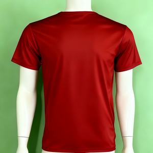 Maglietta sportiva sportiva da maratona con stampa con Logo personalizzato camicia da lavoro con scollo a manica corta ad asciugatura rapida - Product Image 2