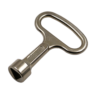 Clé à clé universelle pour serrure de porte d'ascenseur Clé utilitaire pour <span class=keywords><strong>plombier</strong></span> Clé triangulaire intérieure pour armoires électriques Trains de métro - Product Image 1