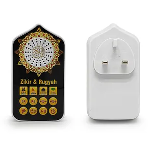 Brinquedos 2023 Língua Árabe Aprendizagem Educacional Brinquedo Muçulmano Crianças Zikir Orador da Oração Com Luz Alcorão Gift Set