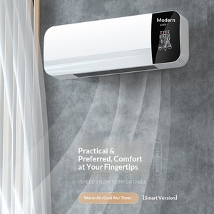Ventilador de Pared con Calefacción y Refrigeración, <span class=keywords><strong>Aire</strong></span> <span class=keywords><strong>Acondicionado</strong></span> <span class=keywords><strong>Portátil</strong></span> Pequeño para el Hogar, Control Remoto, Doble Uso, Pantalla LCD, 1500W - Product Image 1