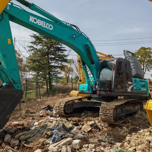Excavadora de cadenas Kobelco SK260LC-8 de segunda mano, motor original, pocas horas de trabajo, maquinaria de excavación pesada de 26 toneladas, lista para exportación. - Product Image 1