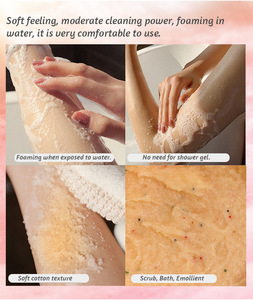 Exfoliante Corporal de Azúcar y Manteca de Karité Orgánica de Marca Privada, Hidratante y Exfoliante con <span class=keywords><strong>Coco</strong></span> para Estrías - Product Image 4
