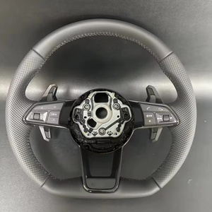 Volant en fibre de carbone sur mesure pour <span class=keywords><strong>Audi</strong></span> <span class=keywords><strong>RS</strong></span> A3 A4 A5 A6 C7 B8 R8 S3 S4 S5 Q3 <span class=keywords><strong>Q5</strong></span> Q7 A7 S7 TT RS3 RS5 RS6 RS7 B9 - Product Image 3