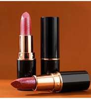 Rouge à lèvres végétalien imperméable OEM pour femmes Design de fleurs en gelée en 6 couleurs avec emballage personnalisé