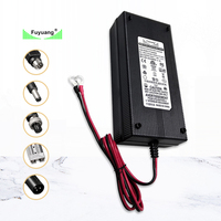 Chargeur de batterie au lithium LiFePO4 Fuyuang 12V 24V 36V 48V 2A 3A 5A 10A 14.6V 16.8V 29.4V pour vélo électrique, scooter, chargeur industriel
