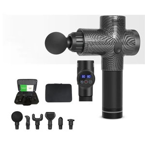 Pistolet de massage électrique LCD pour soulagement de la douleur, amincissement, relaxation, massage des tissus profonds, pistolet de massage musculaire, pistolet de massage fascia - Product Image 1