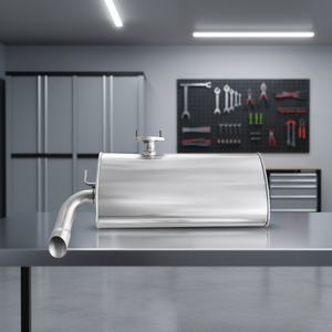 Silenciador de Escape de Acero Inoxidable 409 de 1.5 mm de Espesor para Tucson 2.0L/2.4L y Kia Sportage 4WD con 1 Año de Garantía - Product Image 1