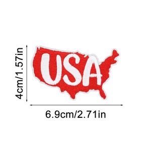 Parches Bordados con Lentejuelas, Nuevo Accesorio de Ropa Transfronterizo, Insignias de Tela Lavables Sin Costuras Hechas de Fieltro - Product Image 3