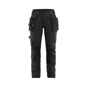 BLAKLADER - 712116459900D26 Pantalones artesanos para mujer 4 vías elásticos Black - EAN 7330509922385 PANTALÓN DE TRABAJO PANTALÓN VAQUERO DE TRABAJO - Product Image 5