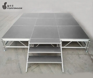 TFR 290mm TUV Aluminio certificado para pantallas de armazón de escenario Negro/Rojo Iluminación exterior Techo Seguridad certificada para espectáculos - Product Image 1