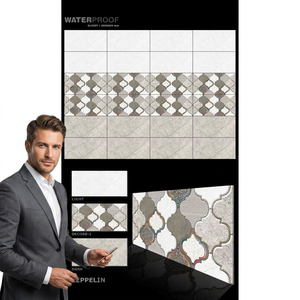 Best Price 300x600mm 30x60cm Ceramic Wall Tiles 12x24 Glossy Glazed Porcelain Bathroom Non-Slip 5 Year Warranty Manufacturer - Product Image 1