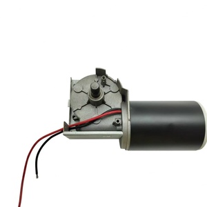 มอเตอร์เกียร์หนอนขนาดเล็ก 12V 24V 80W 100W 150W 200W ของผู้ผลิต มอเตอร์ไฟฟ้ากระแสตรงแบบมีแปรงถ่าน - Product Image 5