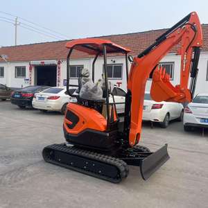 Motore Kubota 1.5ton 2ton 1ton Mini cingolato idraulico Bagger escavatore macchina Multi funzione Pelle Excavadora per la vendita - Product Image 2