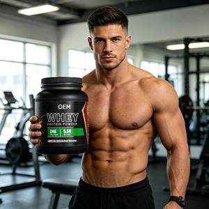 Proteína de Suero de Leche Aislada en Polvo al por Mayor, Baja en Carbohidratos y Grasas, Fórmula Instantánea, Apoya el Crecimiento Muscular Magro y la Recuperación Post-Entrenamiento - Product Image 1
