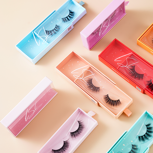 Wholesale Real Siberian Mink Strip Lashes Private Label Packaging 3D Mink Eyelashes