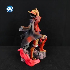 Figurine <span class=keywords><strong>de</strong></span> collection Luffy <span class=keywords><strong>Empereur</strong></span> des Mers à deux têtes interchangeables, modèle d'anime, ornement en stock, artisanat en plastique <span class=keywords><strong>de</strong></span> qualité supérieure - Product Image 2
