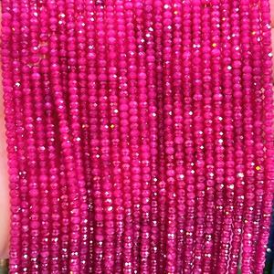 Bán buôn 2x3 mét Mặt <span class=keywords><strong>Ruby</strong></span> đá hạt đá quý Zircon Red đối với trang sức làm - Product Image 3