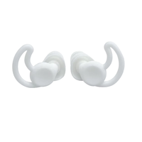 Bouchons d'oreille réutilisables, doux et lavables, anti-bruit, efficacement protégés pour dormir, en silicone, confortable et à la mode