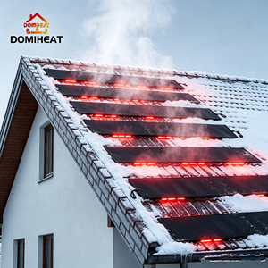 Tapis chauffant électrique pour toiture extérieure, pour la fonte de la neige, la déneigement, la dégivrage des toitures et la protection hivernale - Product Image 6