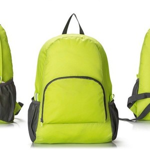 Foldable Hiking <b>Backpack</b> 18 In Waterproof Ultra <b>Lightweight</b> Unisex Outdoor Travel Bag Solid Color Adjustable Shoulders - Product Image 4