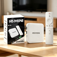 Venta Directa de Fábrica H5 MINI H150 TV Box 2.4G/5G Wi-Fi Dual 4K Android 15 Quad Core Set Top Box