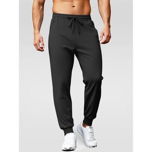 Pantalones deportivos cónicos para hombre FOXA con bolsillos con cremallera, pantalones deportivos de secado rápido para gimnasio y correr - Product Image 3