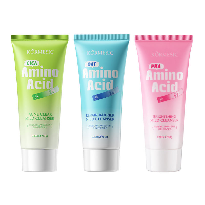 KORMESIC โฟมล้างหน้า pH ต่ำ สูตรปกป้องผิวด้วยกรดอะมิโน 60 กรัม