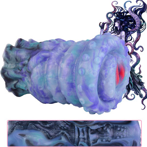 Copa Masturbadora Masculina Monster de Silicona Suave, Masturbador Masculino de Canal Completo, Textura Realista, Onahole, Vagina de Bolsillo - Product Image 3