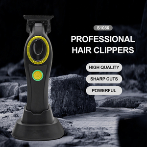 Tondeuse à <span class=keywords><strong>cheveux</strong></span> personnalisée Pro tondeuse DLC lame en acier inoxydable Baber Barbers tondeuse à <span class=keywords><strong>cheveux</strong></span> <span class=keywords><strong>pour</strong></span> hommes batterie <span class=keywords><strong>pour</strong></span> ménage hôtel utilisation OEM - Product Image 5