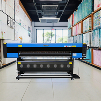 Impresora de sublimación de gran formato Yinstar con 4 cabezales de impresión I3200 Nuevo trazador de impresión digital para impresión de prensa de tela textil
