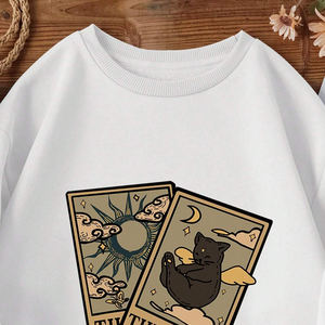 Felpa di Lusso 100% Cotone Streetwear con Logo Personalizzato in Rilievo, Felpa con Cappuccio di Marca per <span class=keywords><strong>Donna</strong></span> - Product Image 5