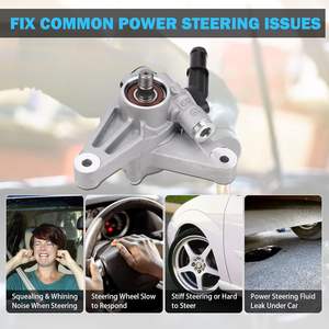 Bomba de direção hidráulica Compatível com 2005-2008 Honda Pilot 3.5L 2005-2010 Honda Odyssey 3.5L 2007-2013 Acura MDX 3.7L - Product Image 2