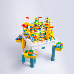 Bàn Đa Chức Năng Khối Xây Dựng Bàn Học Tập Trẻ Em Giáo Dục Sớm Câu Đố Đồ Chơi Xây Dựng Sáng Tạo 342 Chiếc. - Product Image 1