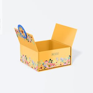 Caja de Regalo de Diseño de Doble Puerta con Certificación ISO9001 para Navidad, Logotipo Dorado y Plateado Impreso en Papel de Embalaje, Cajas Plegables Únicas - Product Image 3