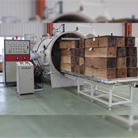 Usine directe nouvelle machine sèche de portes en bois de four de séchage de sciure de bois de bois de bois