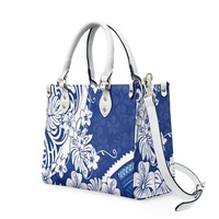 Sacs à main de créateurs, marques célèbres, sac à main tendance pour femmes, imprimé hibiscus polynésien, sac à bandoulière, vente en gros