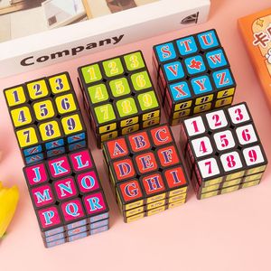 Cubo de Rubik educativo 3x3 para niños, juguete de inteligencia que estimula el cerebro con letras y números, cubo mágico de 4 a 7 años - Product Image 3