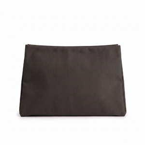 Customizable Color Flat <b>Makeup</b> <b>Bag</b> with <b>Large</b> Capacity PU Material Open Closure for Travel Storage - Product Image 3